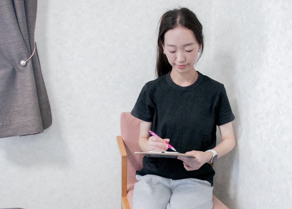問診の様子